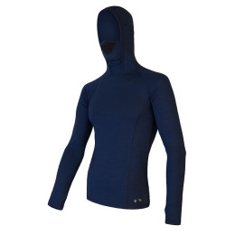Camiseta de hombre Sensor Merino Df azul oscuro Deep Blue
