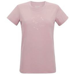 Camiseta de mujer Regatta Women's Fingal rosa claro PowderLilac