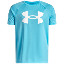 Camiseta funcional para niños Under Armour UA Tech Big Logo SS Fresco Blue