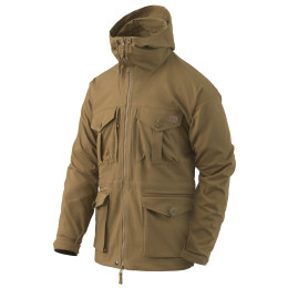 Chaqueta de hombre Helikon-Tex Sas Smock - Duracanvas marrón Coyote