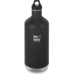 Botella térmica Klean Kanteen Insulated Classic Cap 1900 ml negro shale black