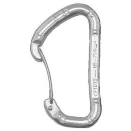 Mosquetón Rock Empire Carabiner Indoor plata Silver