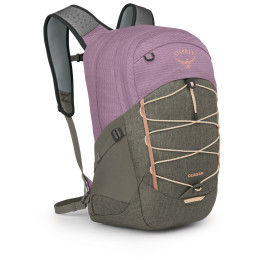 Mochila urbana Osprey Quasar rojo/marrón pashmina/tan concrete