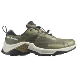 Calzado de senderismo para hombre Salomon X Raise 2 Gtx khaki claro Legion Blue