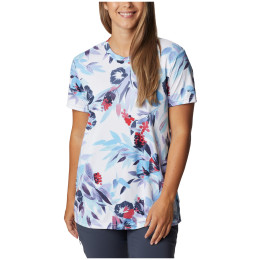 Camiseta funcional de mujer Columbia Fork Stream™ SS Tee blanco/azul Vista Blue, Wisterian