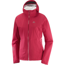 Chaqueta de mujer Salomon Lightning Wp Jkt rosa RioRed