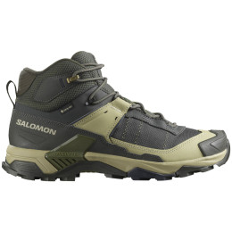 Calzado de hombre Salomon X Ultra 5 Mid Gore-Tex verde Peat / Gray Green / Blue Nights