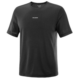 Camiseta de hombre Salomon Shakeout Core SS TEE M negro Deep Black