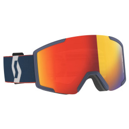 Gafas de esquí Scott Shield 2022 azul retro blue/red