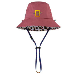 Sombrero para niños Buff NAT Geo Play Booney Hat violeta Ilya Damask