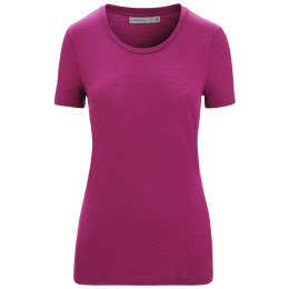 Camiseta funcional de mujer Icebreaker Women Tech Lite II SS Tee violeta Go Berry