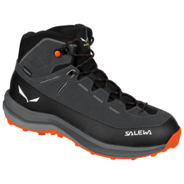 Calzado para niños Salewa Mtn Trainer 2 Mid Ptx K gris 0878 - Onyx/Alloy