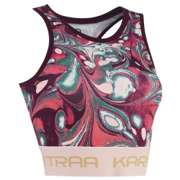 Top de mujer Kari Traa Beatrice Top rosa/violeta Fig