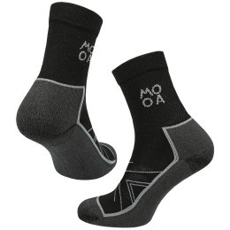 Calcetines MOOA Merino Adventure 2-pack mix1 Mix 1 (black,navy)