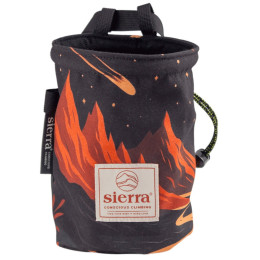 Saco de magnesio SIERRA Climbing Element Series negro/naranja