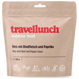 Comida deshidratada Travellunch Carne picante con arroz y verduras 125g