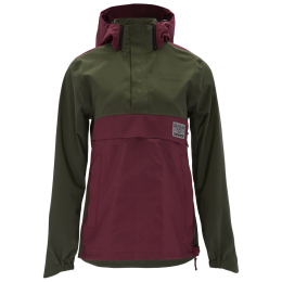 Chaqueta de ciclismo para mujer Silvini Montesola violeta/verde olive-plum