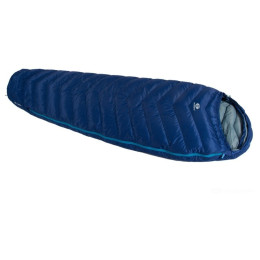 Saco de dormir de plumón Sir Joseph Double Attack II 190 cm azul oscuro navy