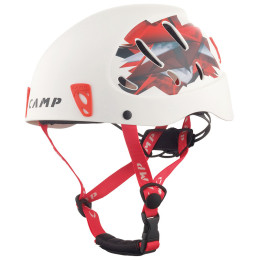 Casco Camp Armour blanco/rojo