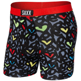 Calzoncillos bóxer Saxx Ultra Boxer Brief Fly gris oscuro love is all-grey