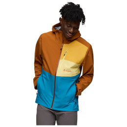 Chaqueta de hombre Cotopaxi Impermeo 3L Hooded Shell Jacket marrón/azul Sienna And Lake