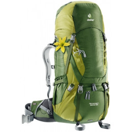 Mochila de mujer Deuter Aircontact 50+10 SL (2018) verde