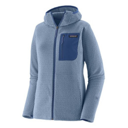 Chaqueta de mujer Patagonia W's R1 Air Full-Zip Hoody azul Barnacle Blue