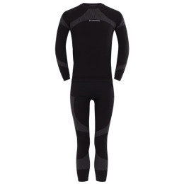 Ropa interior térmica para hombre Fundango Seamless Baselayer Set negro black