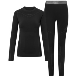 Ropa interior térmica para mujer Viking Gaja Set negro black