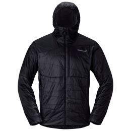 Chaqueta de hombre Norrona falketind thermo40 Zip Hood negro Caviar Black