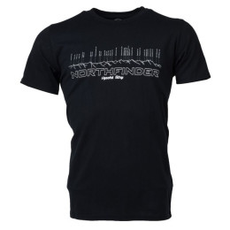 Camiseta de hombre Northfinder Jeffrey negro Black