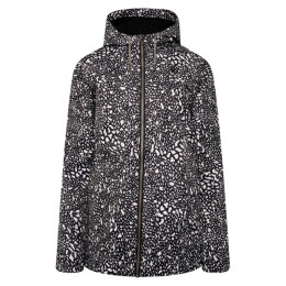 Chaqueta de mujer Dare 2b Deviation II Jckt negro/blanco Blk&WhiteDot