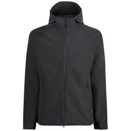 Chaqueta de hombre Mammut Macun SO Hooded Jacket Men negro Phantom