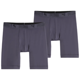 Calzoncillos bóxer para hombre Puma Sport Microfiber Long Boxer 2P