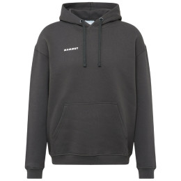 Sudadera de hombre Mammut Mammut Base ML Hoody Men Mini Logo gris oscuro gabbro