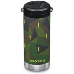 Botella térmica Klean Kanteen TK Wide 12 oz verde