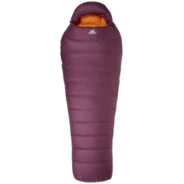 Saco de dormir de plumón Mountain Equipment Classic Eco 750 Wmns Regular violeta Me-01730 Raisin