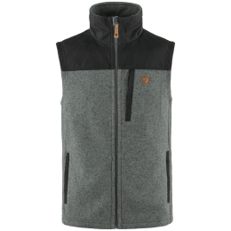 Chaleco de hombre Fjällräven Buck Fleece Vest M gris Grey-Melange