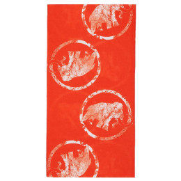 Cuello Mammut Neck Gaiter rojo/blanco hot red/white
