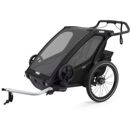 Remolque para bicicleta Thule Chariot Sport2 negro Midnight Black