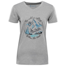 Camiseta de mujer Alpine Pro Grema 3 gris oscuro Grey