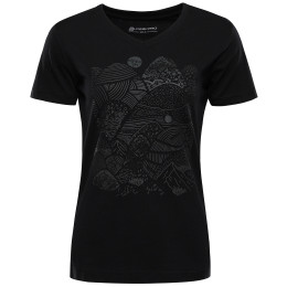 Camiseta funcional de mujer Alpine Pro Grema 2 negro BLACK VARIANTA PB