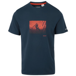 Camiseta de hombre Regatta Fingal Stretch azul oscuro MoonLt Denim