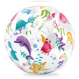 Balón hinchable Intex Lively Print Balls 59040NP