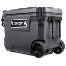 Caja de refrigeración Coleman Convoy 65 Quart Wheels gris Dark Storm