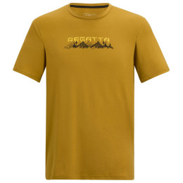 Camiseta de hombre Regatta Fingal Stretch verde claro Wood Brown