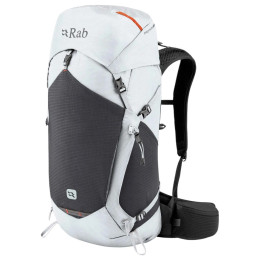 Mochila de senderismo Rab Protium 35 blanco/gris Dark Pewter/Anthracite