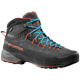 Calzado de senderismo para hombre La Sportiva TX4 Evo Mid Gtx gris Carbon/Cherry Tomato