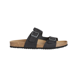 Pantuflas de hombre Geox U Sandal Ghita negro BLACK