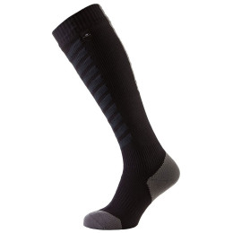 Calcetines impermeables SealSkinz MTB Thin Knee negro Black/Anthracite/Charcoal